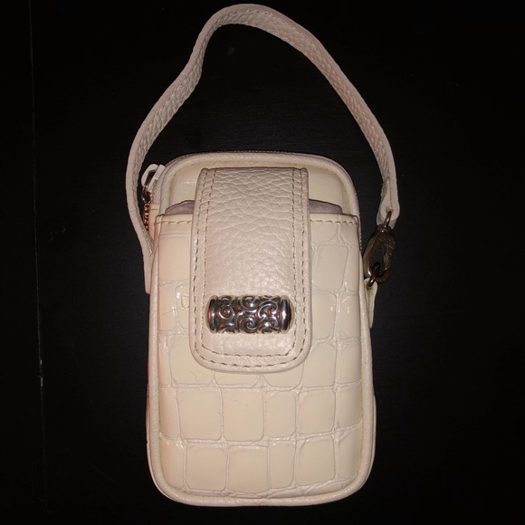 Brighton Wristlet Crocodile Embossed Leather - Picture 6 of 6